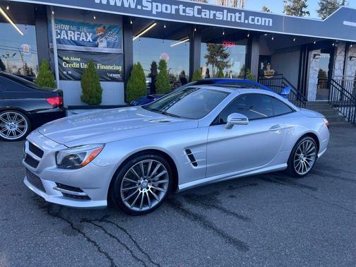 Silver 2013 Mercedes-Benz SL-Class SL 550