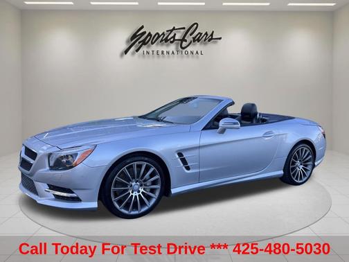 Silver 2013 Mercedes-Benz SL-Class SL 550
