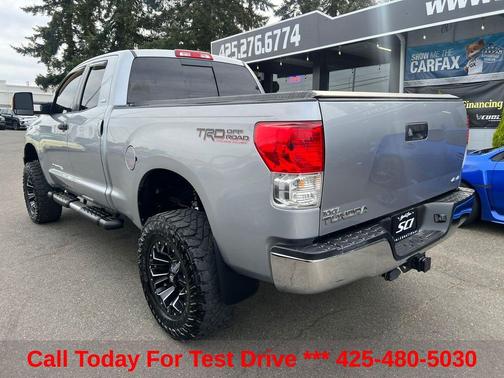 Silver 2010 Toyota Tundra Grade