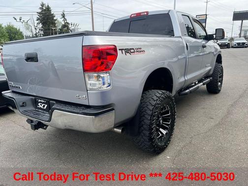 Silver 2010 Toyota Tundra Grade