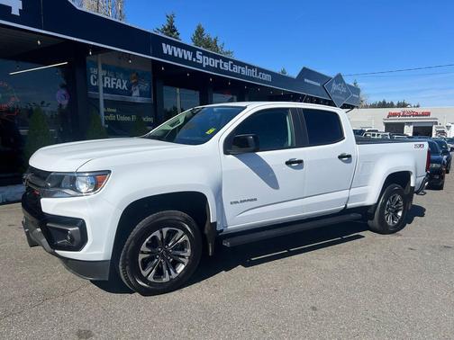 Summit White 2021 Chevrolet Colorado Z71