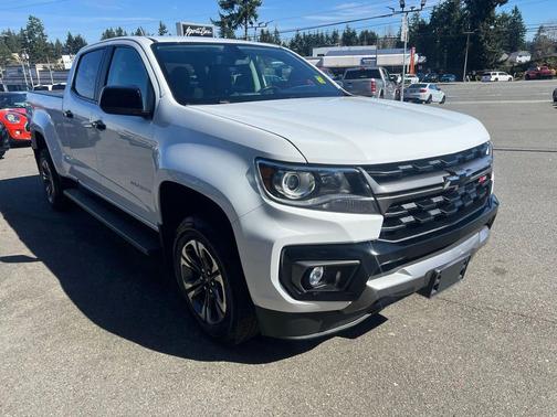 Summit White 2021 Chevrolet Colorado Z71