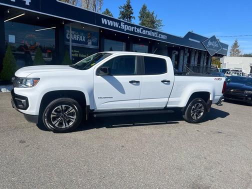 Summit White 2021 Chevrolet Colorado Z71
