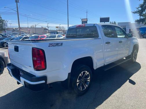 Summit White 2021 Chevrolet Colorado Z71