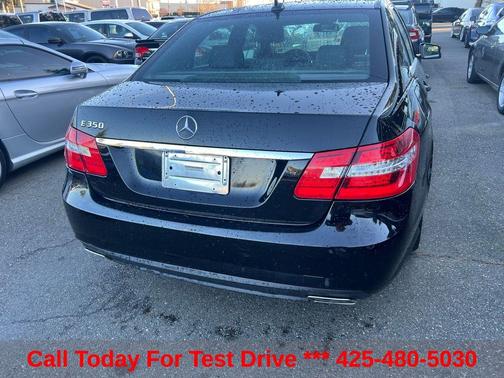 Black 2013 Mercedes-Benz E-Class E 350