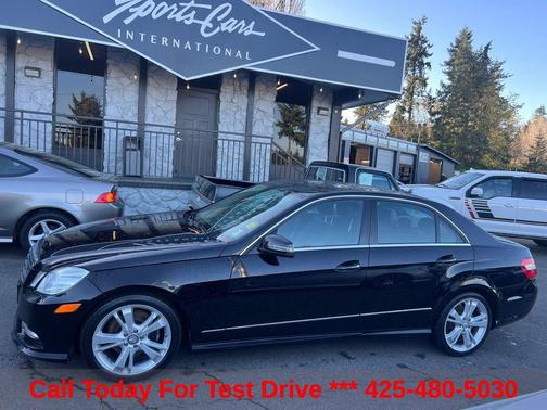 Black 2013 Mercedes-Benz E-Class E 350