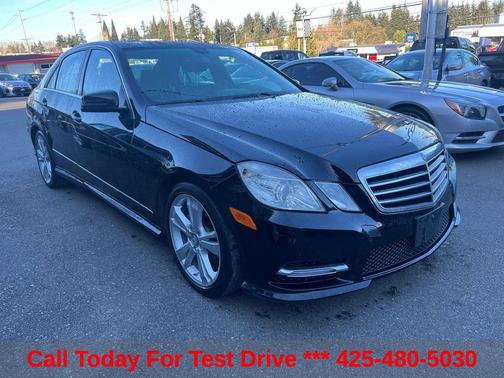 Black 2013 Mercedes-Benz E-Class E 350