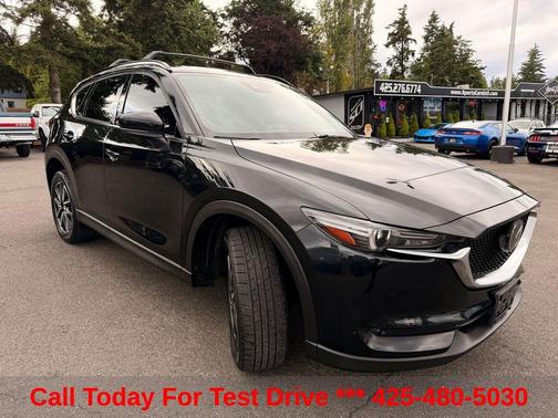 Jet Black Mica 2017 Mazda CX-5 Grand Touring