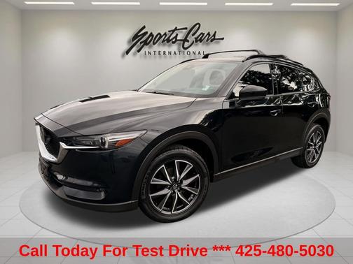 Jet Black Mica 2017 Mazda CX-5 Grand Touring