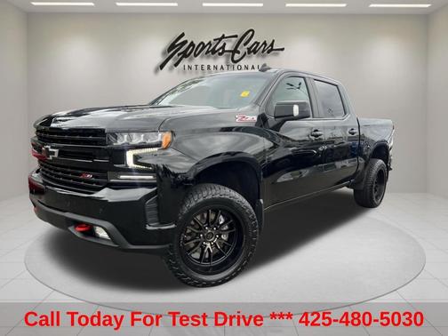 Black 2021 Chevrolet Silverado 1500 LT Trail Boss