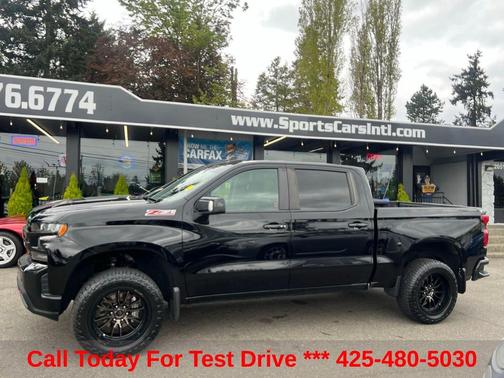 Black 2021 Chevrolet Silverado 1500 LT Trail Boss