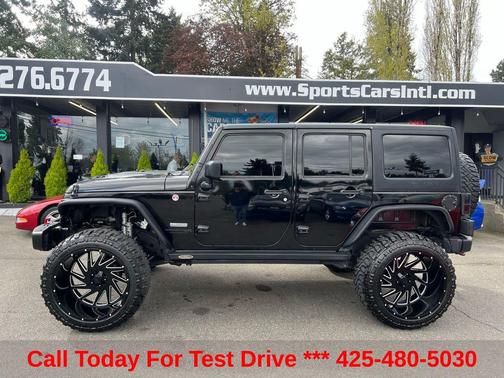 Black Clearcoat 2018 Jeep Wrangler JK Unlimited Rubicon