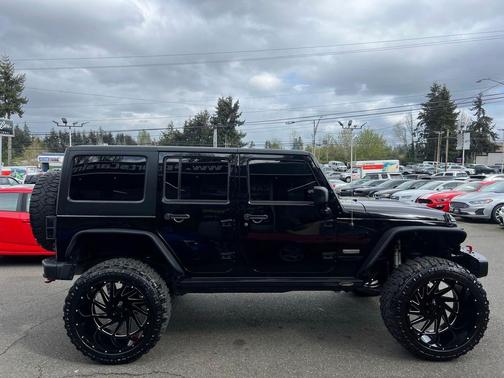 Black Clearcoat 2018 Jeep Wrangler JK Unlimited Rubicon
