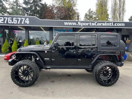 Black Clearcoat 2018 Jeep Wrangler JK Unlimited Rubicon