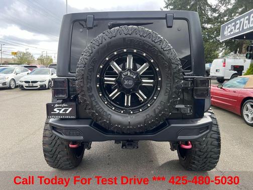 Black Clearcoat 2018 Jeep Wrangler JK Unlimited Rubicon