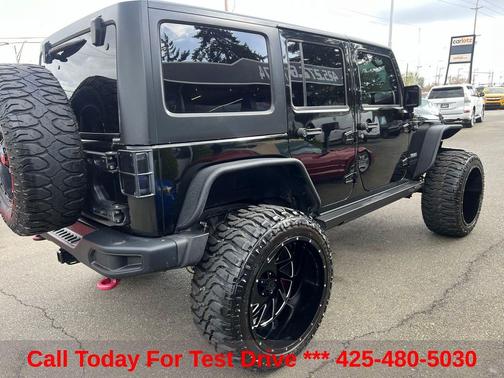 Black Clearcoat 2018 Jeep Wrangler JK Unlimited Rubicon