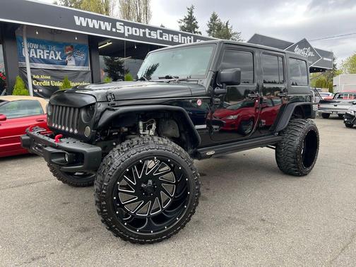 Black Clearcoat 2018 Jeep Wrangler JK Unlimited Rubicon