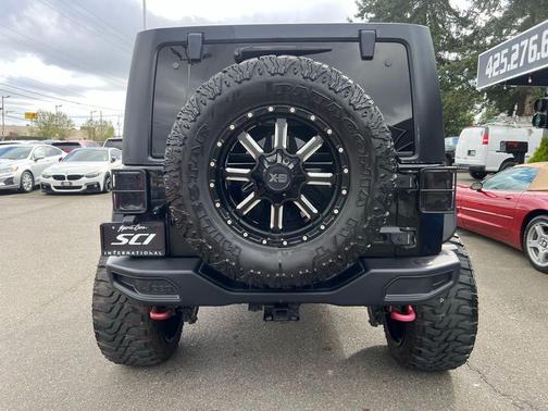 Black Clearcoat 2018 Jeep Wrangler JK Unlimited Rubicon