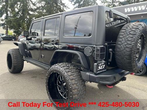 Black Clearcoat 2018 Jeep Wrangler JK Unlimited Rubicon