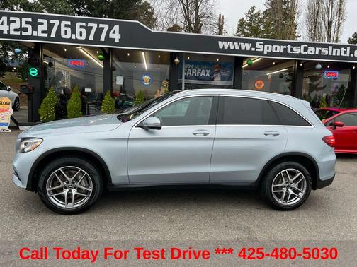 Silver 2018 Mercedes-Benz GLC 300 4MATIC