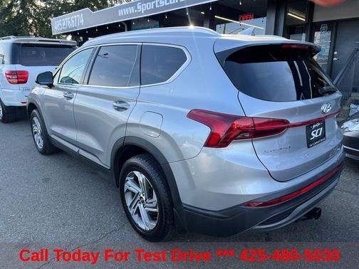 Shimmering Silver Pearl 2021 Hyundai SANTA FE SEL 2.4