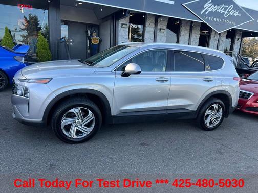 Shimmering Silver Pearl 2021 Hyundai SANTA FE SEL 2.4