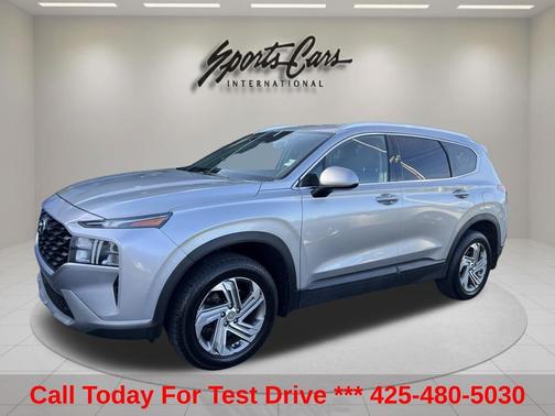 Shimmering Silver Pearl 2021 Hyundai SANTA FE SEL 2.4