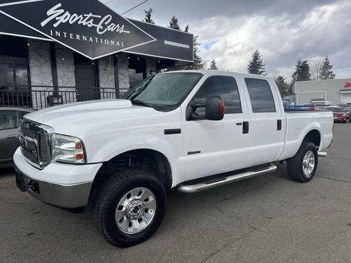 Oxford White Clearcoat 2005 Ford F-250 Lariat