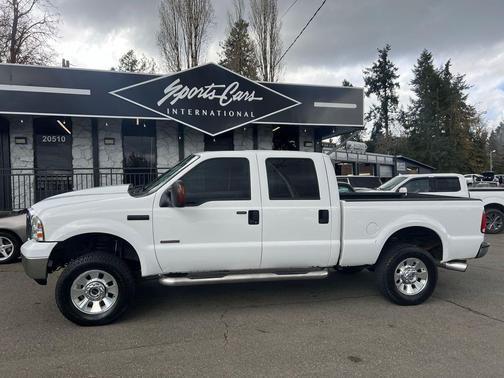 Oxford White Clearcoat 2005 Ford F-250 Lariat