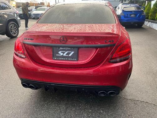 designo Cardinal Red 2019 Mercedes-Benz AMG C 43 4MATIC