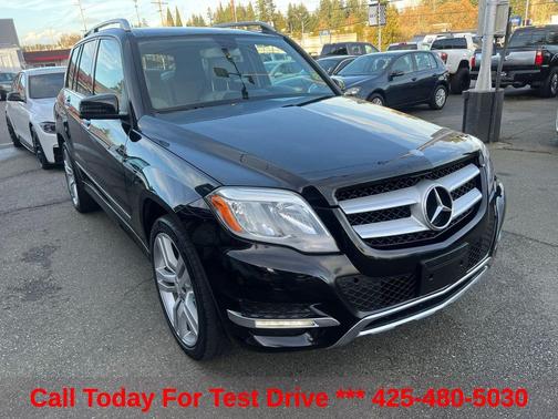 Black 2014 Mercedes-Benz GLK-Class GLK 350 4MATIC
