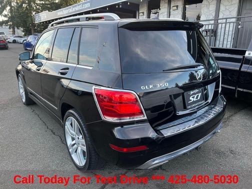 Black 2014 Mercedes-Benz GLK-Class GLK 350 4MATIC