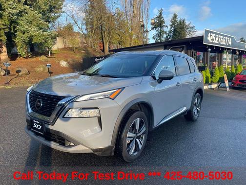 Boulder Gray Pearl 2021 Nissan Rogue SL