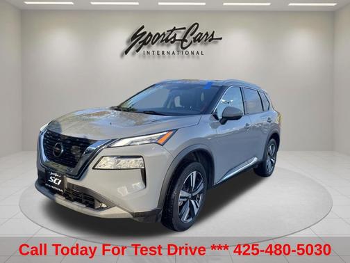 Boulder Gray Pearl 2021 Nissan Rogue SL