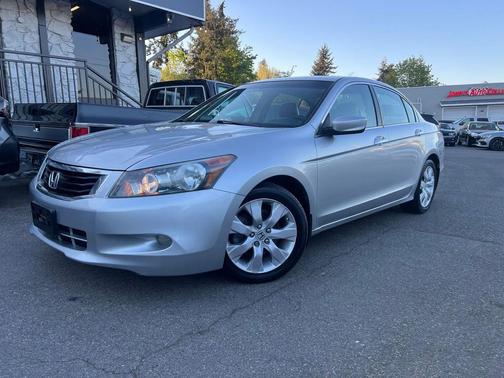 Alabaster Silver Metallic 2008 Honda Accord EX-L
