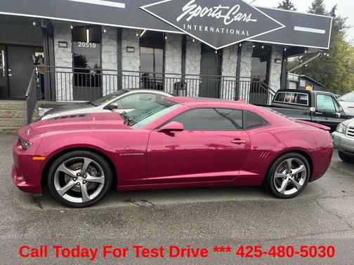 Deep Magenta Metallic 2014 Chevrolet Camaro 2SS