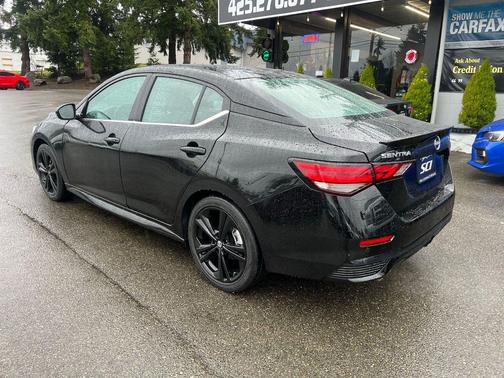 Super Black 2025 Nissan Sentra SR