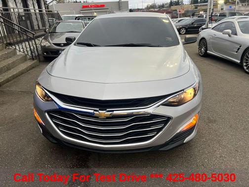 Silver Ice Metallic 2021 Chevrolet Malibu 1LS