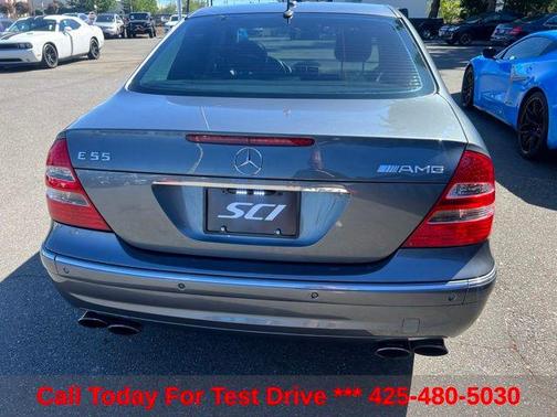 Platinum Blue Metallic 2006 Mercedes-Benz E-Class E 55 AMG
