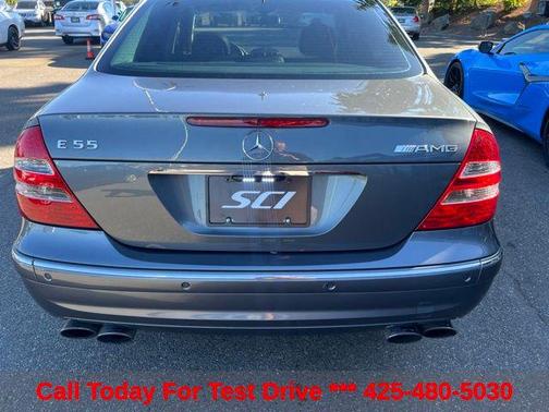 Platinum Blue Metallic 2006 Mercedes-Benz E-Class E 55 AMG