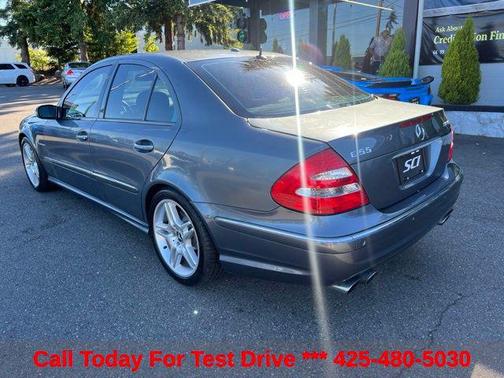 Platinum Blue Metallic 2006 Mercedes-Benz E-Class E 55 AMG