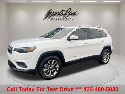 Bright White Clearcoat 2019 Jeep Cherokee Latitude Plus