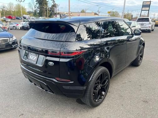 Black 2020 Land Rover Range Rover Evoque SE