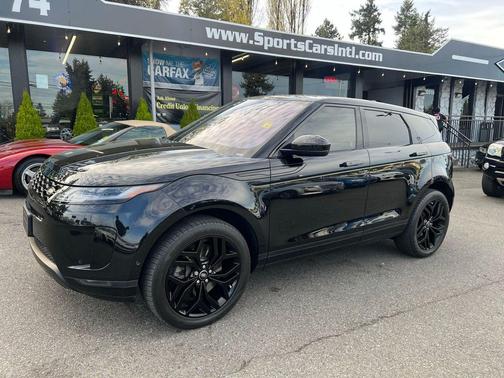 Black 2020 Land Rover Range Rover Evoque SE