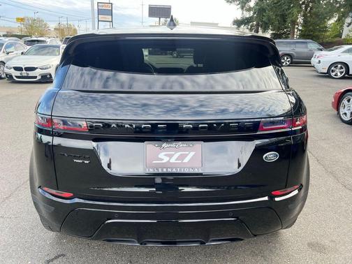 Black 2020 Land Rover Range Rover Evoque SE