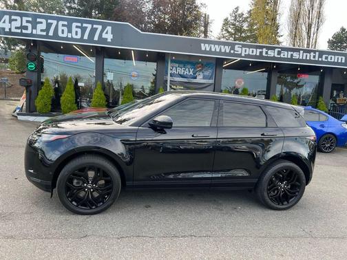 Black 2020 Land Rover Range Rover Evoque SE