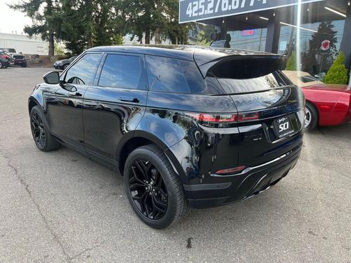 Black 2020 Land Rover Range Rover Evoque SE