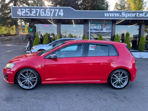 Tornado Red 2017 Volkswagen Golf R 2.0T Manual