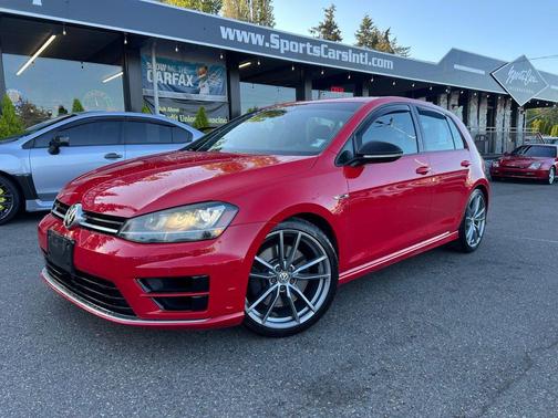 Tornado Red 2017 Volkswagen Golf R 2.0T Manual