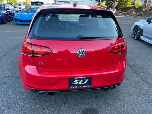 Tornado Red 2017 Volkswagen Golf R 2.0T Manual